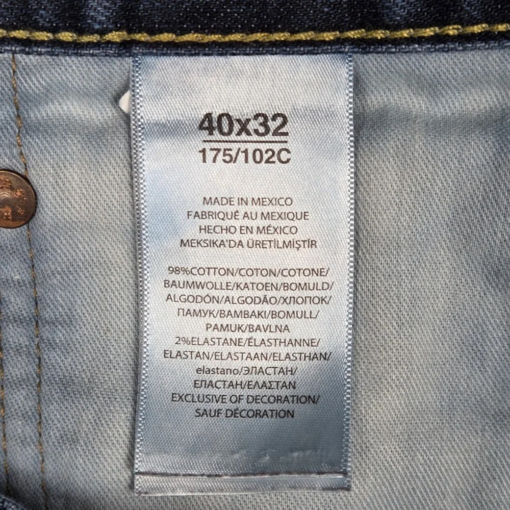 Polo Ralph Lauren‎ Men's Dark Wash Straight Leg Jeans 40x32